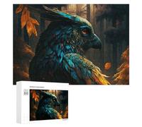 300 PCS Rompecabezas para Adultos Rompecabezas Enchanted Forest Guardian Rompecabezas Juegos Relajantes Una Obra De Arte Cumpleaños 300 PCS