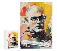 300 PCS Rompecabezas para Adultos Saint Maximilian Kolbe Rompecabezas para Adultos Juguetes Antiestrés Una Obra De Arte Difícil Y Desafiante 300 PCS
