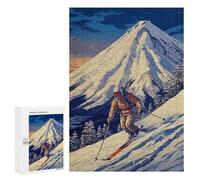 300 PCS Rompecabezas para Adultos Snowboard Japanese Rompecabezas para Adultos Juguete Decoración De Pared Decoración del Hogar 300 PCS