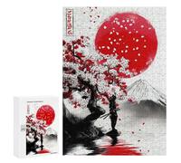 300 PCS Rompecabezas para Adultos Soul of Japan Rompecabezas para Adultos Juegos De Relajación Regalos para Mujeres Regalos De Cumpleaños 300 PCS