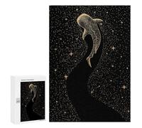 300 PCS Rompecabezas para Adultos Star Eater Dark Gold Rompecabezas para Adultos Juegos Divertidos Vacaciones En Casa Matar El Tiempo Regalos De Cumpleaños Y Únicos 300 PCS