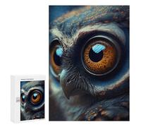 300 PCS Rompecabezas para Adultos The Big Eyes Bird Rompecabezas para Adultos Juegos Divertidos Alivia El Estrés Desafiante De Completar 300 PCS