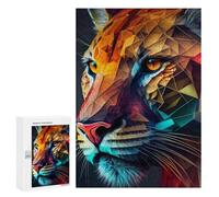 300 PCS Rompecabezas para Adultos Tiger Bold and Majestic Rompecabezas para Adultos Juegos Divertidos Alivia El Estrés Desafiante De Completar 300 PCS
