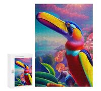 300 PCS Rompecabezas para Adultos TropicalBird Rompecabezas para Adultos Juguete Decoración De Pared Arte De Pared Desafiante De Completar 300 PCS