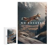 300 PCS Rompecabezas para Adultos Wild Ambition No Excuses Juego Familiar De Rompecabezas Análisis Y Lógica Interacción Entre Padres E Hijos 300 PCS