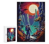 300 PCS Rompecabezas para Adultos Wild Space Forest Rompecabezas para Adultos Juegos Divertidos Alivia El Estrés Desafiante De Completar 300 PCS