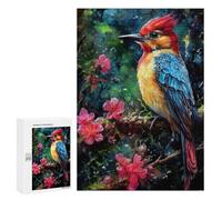 300 PCS Rompecabezas para Adultos Woodpecker Bird Rompecabezas para Adultos Juguetes Antiestrés Una Obra De Arte Difícil Y Desafiante 300 PCS