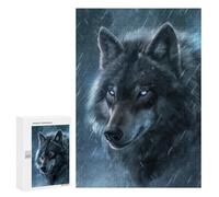 300 PCS Rompecabezas para Adultos Y Adolescentes Fantasy Wolf Snow Magic Rompecabezas para Adultos Juego Familiar Desafío Difícil 300 PCS