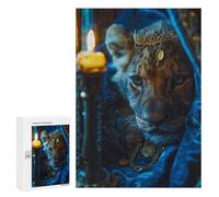 300 PCS Rompecabezas - Royal Lion Cub with Crown Rompecabezas para Adultos Juegos Relajantes Vacaciones En Casa Matar El Tiempo Oferta como Regalos para Toda La Familia 300 PCS