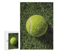 300 PCS Rompecabezas Tennis Ball on Grass Rompecabezas para Adolescentes: Alivia El Estrés. Entrena Tu Cerebro Y Tus Manos. Juguetes Educativos De Aprendizaje 300 PCS