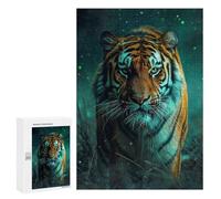 300 PCS Rompecabezas Tiger Wildlife Nature Rompecabezas para Adolescentes, Divertidos Y con Humor. Cada Pieza Es Única: Juguetes Educativos De Aprendizaje 300 PCS