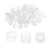 300 Pcs Vasos de Tinta para Tatuajes M, Cups Tattoo, Tapas Tinta Tatuaje Profesional de Plástico Transparente para tatuadores profesionales y aficionados, juego de accesorios para tatuajes