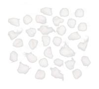 300 Piezas Bolitas de Algodón de Color Claro para Quitar el Gel | Absorbentes, sin Residuos ni Pelusa, Superficie Cómoda, Formato para Limpieza de Esmalte y Laca