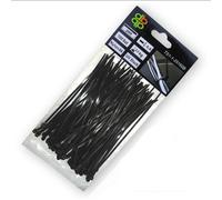 300 Piezas Bridas Negro Tirantes de Cable Natural Buena Sca UV Estable 200x4, 8