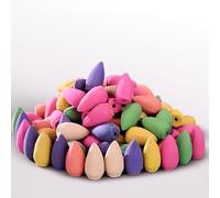 300 Piezas Conos de Incienso de Reflujo Perfumados Natural para Meditación de Yoga para Desodorizar En Baño Y Habitación