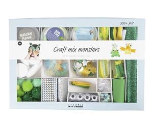 300 piezas Creative Craft Kit Monsters Multi Color