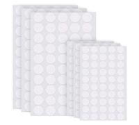 300 piezas de masilla transparente, puntos adhesivos de doble cara Masilla redonda extraíble Masilla impermeable Masilla adhesiva sin rastro para pared de vidrio Metal Madera (10 mm + 15 mm)