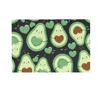 300 Piezas de Rompecabezas de Aguacate con Forma de corazón, con Caja de Embalaje para Adultos. Rompecabezas de Madera.