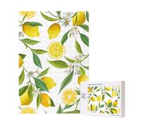 300 Piezas de Rompecabezas de Madera con Motivos de Ramas de limonero exótico, con Caja para Adultos.