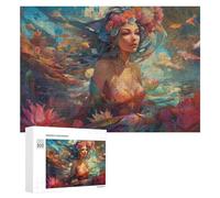 300 piezas de sierra de calar para adolescentes, sirena, fantasía, paraíso submarino, para adultos, juguete de decoración de pared, corte de precisión, gran regalo para juegos, 300 piezas