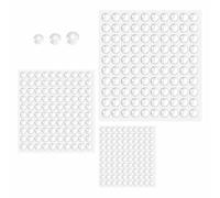 300 Piezas Lagrimas Silicona Adhesivas Topes Elásticos Transparentes