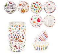 300 Piezas Moldes Magdalenas Papel,Revestimientos Para Magdalenas,Capacillos De Papel Para Cupcakes,Mini Tazas Para Hornear Muffins,Para Fiestas De Cumpleaños,Bodas Y Fiestas