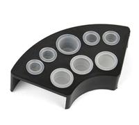 300 Piezas Pigmento Tapas, Cups Tattoo con 2 Soportes de Tazas, Diferentes Tamaños Tazas de Tinta de Tatuaje, Premium Tattooing Container, Copas Tattoo Ink Cups Kit para Tatuar, Dibujar y Maquillajes