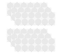 300 Piezas Puntos Adhesivos Doble Cara, 25mm Adhesión Fuerte Transparentes Redondos para Manualidades, Hogar, Oficina y Suministros