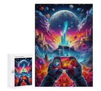 300 piezas rompecabezas para adolescentes juegos galácticos odyssey -1 puzzles para adultos, juego familiar, análisis y lógica, alivio del estrés, regalos, 300 unidades