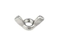 300 piezas Tuercas de mariposa M3 M4 M5 M6 M8 M10 304 Acero inoxidable Apretar mano Una tuerca Para Bricolaje(M8)