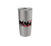 300 Rise of an Empire Logo Run Vaso térmico de acero inoxidable de doble pared