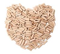 300 tacos de madera, 3 tamaños: 6 mm, 8 mm y 10 mm, 100 unidades de cada uno, adecuados para muebles, carpinteros profesionales, bricolaje, manualidades, puertas, trabajos de madera