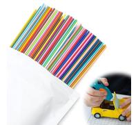 300 unidades de filamentos 3D para bolígrafo 3Doodler Start+ Pen, 20 colores 3D pluma Doodler Pen P ilament recargas 2,5 mm 20 colores