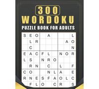 300 Wordoku Puzzle Book For Adults: Word Sudoku Puzzles | Solutions Included - 8.5" x 11"