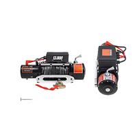 3000-1350 0lbs 12V Cabrestante eléctrico for cuerdas de remolques de automóviles sintheicos 4x4 Correa de remolque con control inalámbrico Canal de televisión británico Camión fuera de camino,Equipo