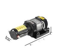 3000-1350 0lbs 12V Cabrestante eléctrico for cuerdas de remolques de automóviles sintheicos 4x4 Correa de remolque con control inalámbrico Canal de televisión británico Camión fuera de camino Para pri
