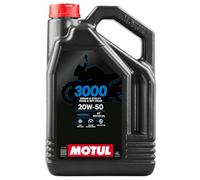 Motul 3000 4T 20W50 - Aceite mineral para motor (4 L)