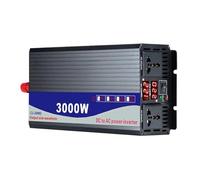 3000/4000/5000W Pure Sine Wave DC 12V 24V 48V 60V to AC 220V Power Convert Double Socket Converter Solar Car Inverter(12V_110V(60HZ)_Universal)