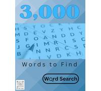 3000 Words to Find | Word Search Book For Kids and Adults, Large Print: 150 Puzzles