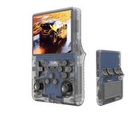 30000 juegos retro consola de juegos de mano, consola retro mini HD IPS de 3.5 pulgadas, gran capacidad de 3800 mAh, tarjeta integrada de 256 G, compatible con HDMI y salida de TV