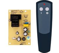 3000380200RP Dimplex Electralog - Receptor remoto para chimenea eléctrica (placa de segunda generación), con transmisor 3000370800RP, 3000370500RP