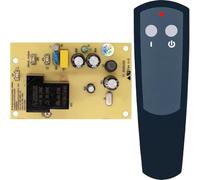 3000380200RP - Receptor de control remoto de repuesto para chimenea eléctrica Dimplex KDS6401E, 6900940159, CFP4949BW, 6903570300, DF2500L, 6908920359, DF2600L, 690893030303 59, DFP. 15-1134NG, DFP15