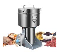 3000g Electric Grain Mill Grinder - High-Speed 304 Stainless Steel Pulverizer for Spices, Grains, and Coffee