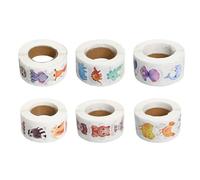 3000pcs Pegatinas InfantilesAnimales Stickers Animales Pegatinas Para Maletas Calcomanias Para Niños for Classroom Home School Envelope Card