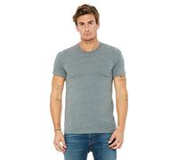 Bella+Canvas Camiseta Greenwich Fitd Tee Hombre Deep Heather L