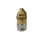 300bar 15L Pipe Cleaning Dirt Blaster Sewage Jetting Cleaning Mouse Nozzle 3/8" M22 High Pressure Rotating Cutting Roots Nozzle(Pink)