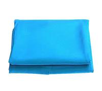 300cm/9.8ft Ribs Sun Cloth, Top, Parasol Replacement Canopy for Offset Hanging Table Garden Umbrella Cover (Color : Lake bl