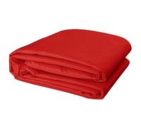300cm/9.8ft Ribs Sun Cloth, Top, Parasol Replacement Canopy for Offset Hanging Table Garden Umbrella Cover (Color : Red, S