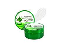 300ml Aloe Vera Puro Gel Orgánico para Rostro y Cuerpo, Gel de Aloe Vera Natural con Alivio para Quemaduras Solares, Crema Hidratante Reparadora para Piel Seca y Sensible (#6, 300g)