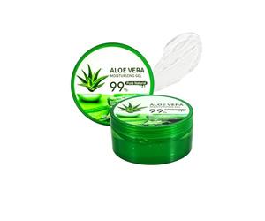 300ml Aloe Vera Puro Gel Orgánico para Rostro y Cuerpo, Gel de Aloe Vera Natural con Alivio para Quemaduras Solares, Crema Hidratante Reparadora para Piel Seca y Sensible (#6, 300g)
